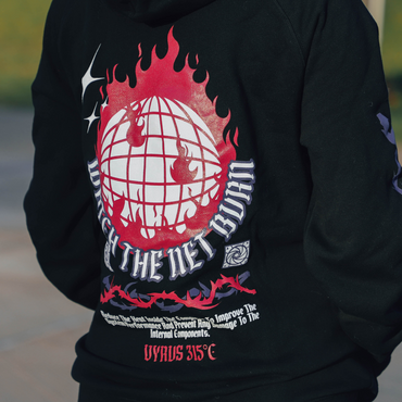 Watch The Net Burn Hoodie