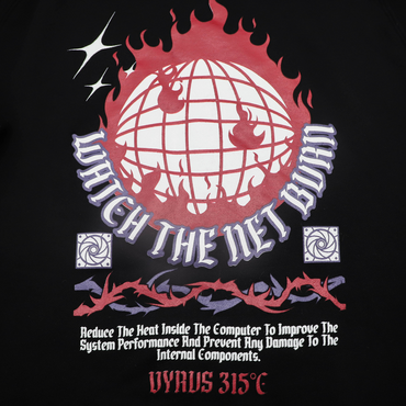 Watch The Net Burn Hoodie