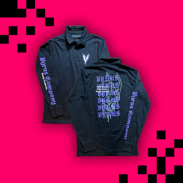 Fuckin' Tryhards - Collared Long-sleeve