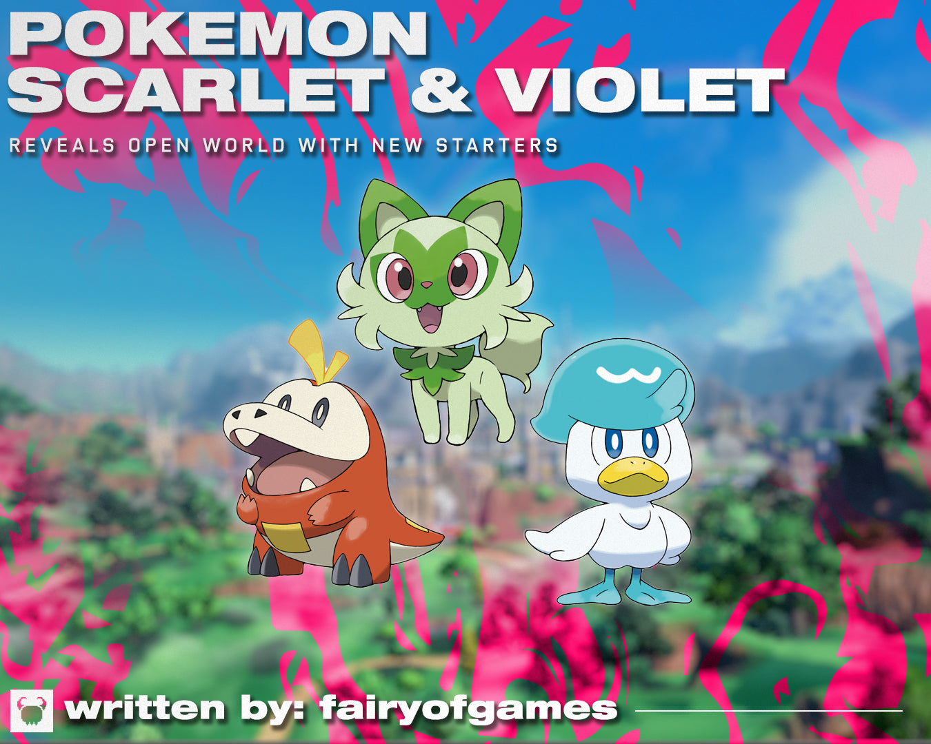 New Pokémon 'Scarlet' and 'Violet' trailer reveals new monsters